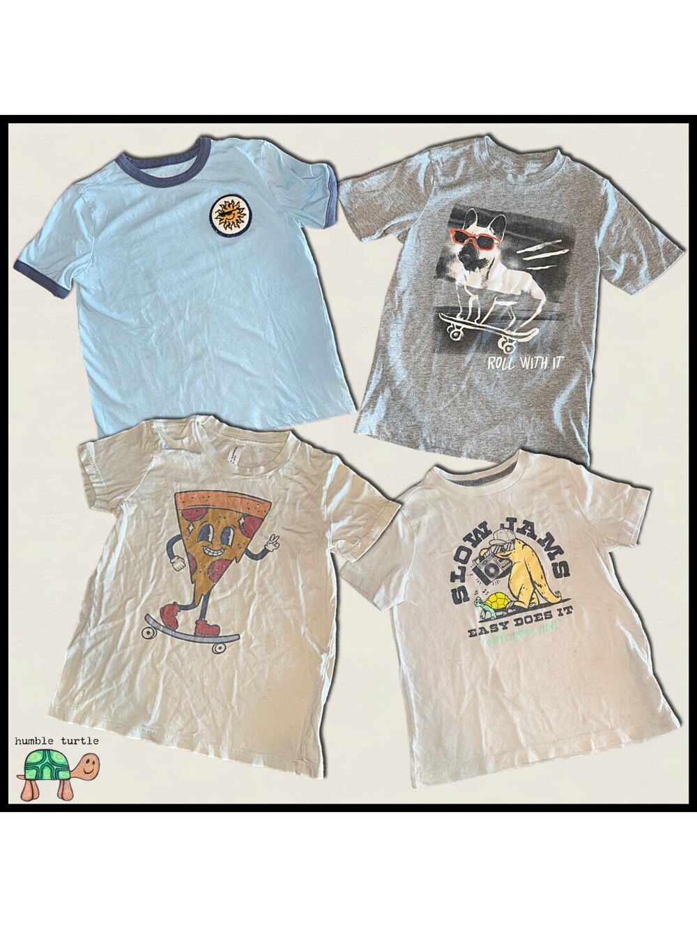 Boys' Graphic T-Shirt Bundle | Size 6/7 | Very Good Preloved